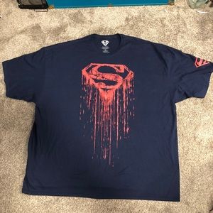 Superman navy men’s t-shirt. Size 5x. NWOT